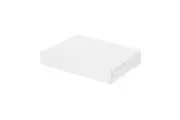 Phase 2 225TC White Polyester Cotton Fitted Sheet Combo Set King Single