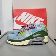 Nike Air Max 90 SE1 GS Sz 7Y Sneakers Shoes Multicolor Unisex (DQ4016 400)
