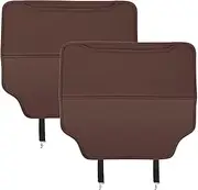 Back of Seat Protector for Kids Feet, Waterproof Car Seat Back Protector - Automobile Accessory, Vehicle Anti-Kick Mat for Sleeping, Resting, Reading