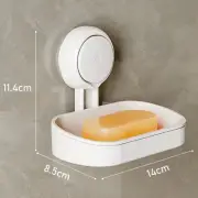 Effortless Installation Bathroom Soap Holder with Innovative Suction Technology