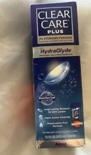 Alcon Clear Care HydraGlyde Triple Action Cleaning Contact Lenses Solution
