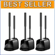 Multi-Purpose Toilet Plunger and Brush Set with Hidden Storage for Deep Cleaning