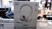 Brand New Logitech H390 Stereo USB Off White Headset 981-001287