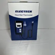 ELECTECK Heat Mat Thermostat, Digital Controller for Seed Germination, Reptiles