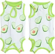 BKEPDY Cat Bodysuit After Surgery Recovery Suit Clothing Polyester Recovery Castration Spay Weaning Leak Protection Suit for Cat Abdominal Wounds or Skin Diseases Soft Home Indoor Pet Clothing