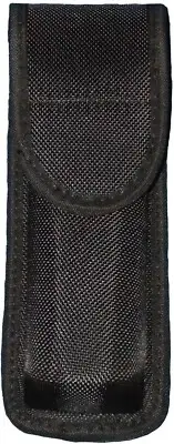 TAS Security Black Baton/ Torch Pouch 20x7cm Heavy Duty