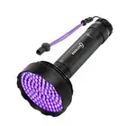 Blacklight Flashlight 128 LED UV Flashlight, Upgraded Bright 395nm Handheld U...