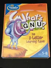What's GNU? ThinkFun Letter Word Learning Spelling Family Game Early Learning