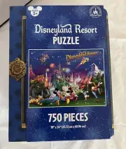 Disneyland Resort 750 Piece Puzzle COMPLETE Disney Storybook Collection
