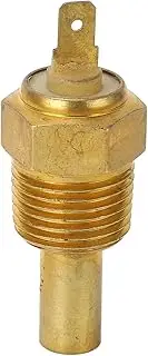 Grcfumo Water Temperature Sensor, Brass Water Temp Sensor, Accuracy Engine Temperature Sender for 1640 2040S 2040 2140 2150