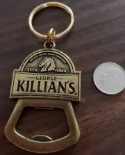 George Killian's 1864 Brewed In The Irish Tradition Bottle Opener Keychain 2.5"