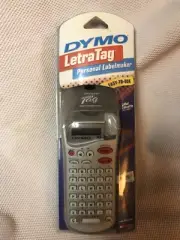 DYMO Letra Tag ~ Electronic Label Maker Portable Label Machine Labeler~ NEW
