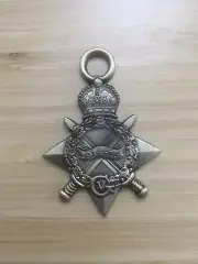 AUSTRALIAN REPLICA STAR MEDAL / WW1 1914-1915 / GALLIPOLI / ANZAC / ARMY / NAVY