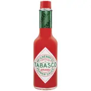 Tabasco Red Pepper Hot/Chilli/Spicy Sauce/Condiment 150ml Kitchen/Pantry Food