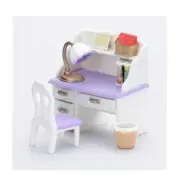 Sylvanian Families White Study Desk Set EPOCH Japan Calico Critters New
