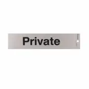 Sandleford Private Self Adhesive Sign