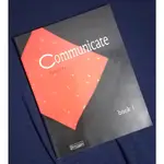 📔COMMUNICATE BOOK 1 英文原文語言教材 聽說讀寫 作者DAVID PAUL 升學 就業 英語檢定