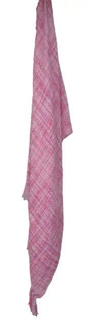 Rans Oslo Summer\Winter acrylic weaved Woven Throws 127x152cm - Baby Pink