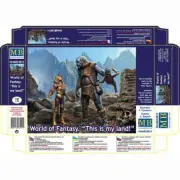 MASTER BOX MB24011 Scale Figure Kit 1:24 World of Fantasy. "This is my land!"