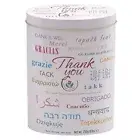 Gardiners of Scotland Vanilla Fudge Thank You Tins, "Thank You" Languages, 8....
