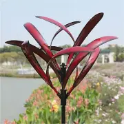 Wind Spinner Large Metal Sculpture for Outdoor Lawn Yard Art Garden Decoration