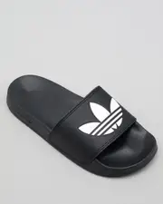 [Adidas] Adidas Women's Adilette Lite Slides Sandals in Coreblack/White Size 8 8 Coreblack/White