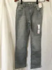 New Wonder Nation Boys slim Knit Gray Jeans Stretch Adjustable Waist U pick