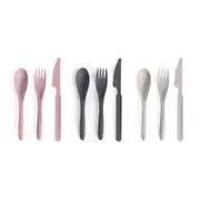For The Earth Wheat Straw Travel Cutlery Set (Assorted)