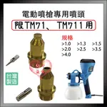 【紅心】合鵬 好噴 電動噴槍 噴漆槍 TM71 專用噴頭 僅適用TM71、TM711