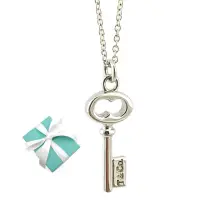 在飛比找momo購物網優惠-【Tiffany&Co. 蒂芙尼】KEY 鑰匙造型吊飾925