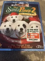 Santa Paws 2: the Santa Pups (Blu-ray, 2012) New Sealed Disney Slip Cover