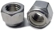 Superior Grade/Type 316 Stainless Steel Nylon Insert Lock Nuts - Marine Bolt ...