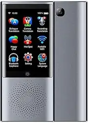 Language Translator Device, Translator Device, Intelligent Instant Offline Support 45 Languages Real-time Electronic Voice Translator for Learning Shopping Travel Business Hello Yearn for FANDIAO