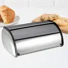 Roll Top Bread Bin for Kitchen Counter Bread Box for Home Pantry Cookies