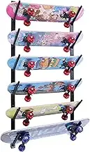 Lhysn Skateboard Wall Mount - Six Floors Deck Display Hanger Rack for Longboard, Snowboard, and Ski Storage
