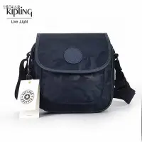 在飛比找Yahoo!奇摩拍賣優惠-Kipling 猴子包 K10026 質感霧面深藍迷彩 掀蓋