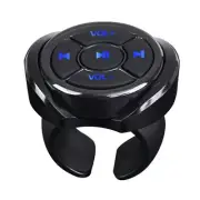 Wireless Bluetooth Media Button Remote Controller Car Motorcycle Bike Steeriee