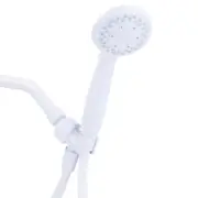 Homewerks 520 3150WT-WS White Plastic Exquisite 3 Settings Handheld Showerhead