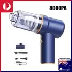 8000PA Wireless Car Vacuum Cleaner Handheld Vaccum Mini Power Suction Dust Blow
