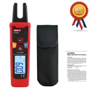 A● UNI-T UT256 60A AC/DC Fork Meter/True RMS Auto-Range Digital Clamp Ammeter