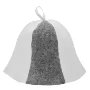 2 Count Sauna Hat for Women Wool Steampunk Felt Headwear Man