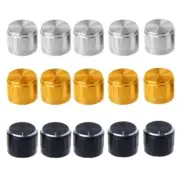 10Pcs Volumes Control Knob Potentiometer Knobs 6mm Shaft Hole Amplifier Knob