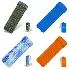 Outdoor Sleeping Pad Pillow Mat Folding Bed Ultralight Air Cushion Inflatable
