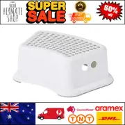 Big Softies Non-Slip Surface Infant Step Stool for Bathroom or Toilet White NEW