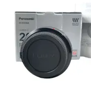 New Panasonic LUMIX G 20mm f/1.7 II ASPH. Lens BLACK [H-H020A] Micro 4/3 Mount