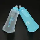 300ml Collapsible Water Bottle BPA Free Soft Flask Portable Sports Water Bag