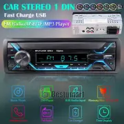 1 Din Audio Systems Car Stereo Bluetooth USB SD AUX-IN FM MP3 Radio Receiver