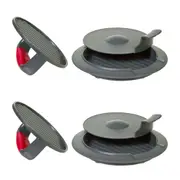 2x Progressive Prepworks Plastic Perfect Burger Press Hamburger Patty Moulder