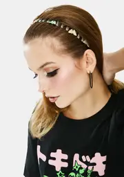 [Good Times Eyewear] Rainbow Butterfly Elastic Headband