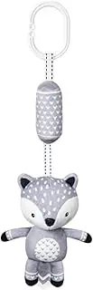 ERINGOGO Adorable Animal Rattle Hanging Doll Soft Stroller Plaything for Fox Crib Pendant Stimulates Learning Hearing for Car Seats Cots